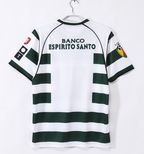 2001∕03 Sporting Lisbon Home  Retro Jersey