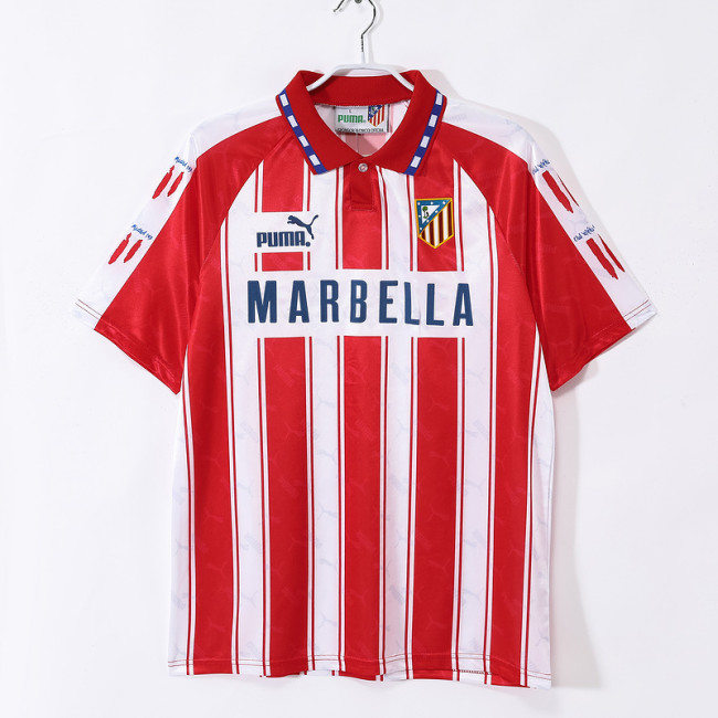 1994∕95 Atlético De Madrid Home  Retro Jersey