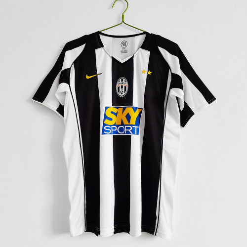 2004∕05 Juventus Home  Retro Jersey