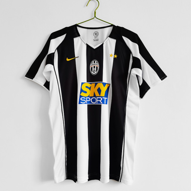 2004∕05 Juventus Home  Retro Jersey