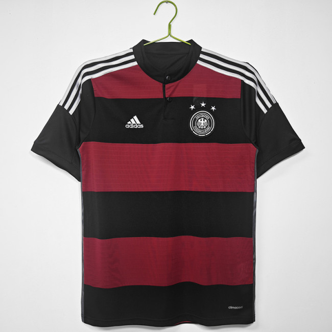 2014 Germany Away  Retro Jersey