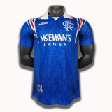 1996∕97 Rangers Home  Retro Jersey