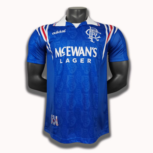 1996∕97 Rangers Home  Retro Jersey