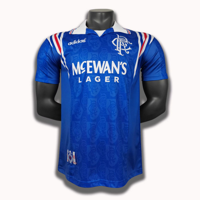 1996∕97 Rangers Home  Retro Jersey