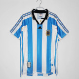 1998∕99 Argentina Home  Retro Jersey