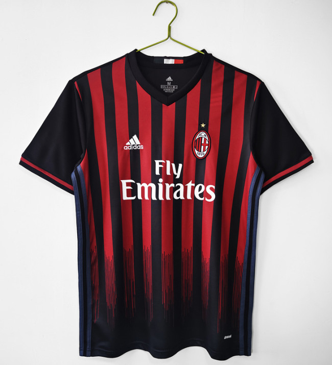 2016∕17 Ac Milan Home  Retro Jersey