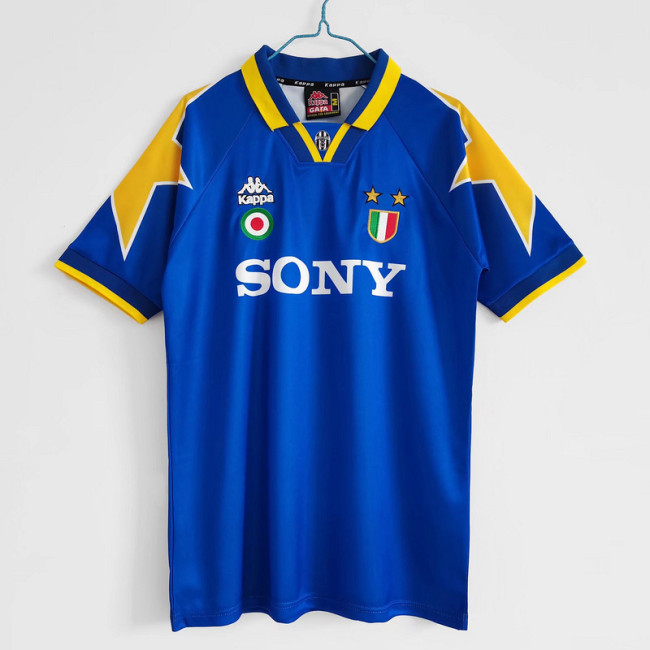 1995∕96 Juventus Away  Retro Jersey
