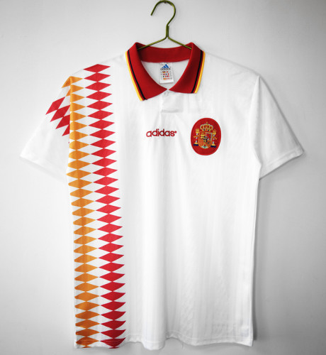 1994 Spain Away  Retro Jersey