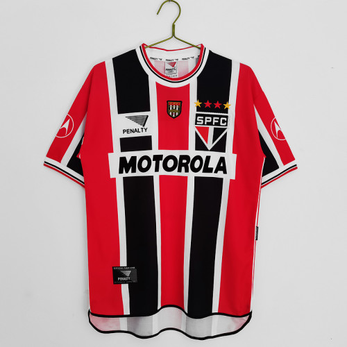 2000 São Paulo Fc Away  Retro Jersey