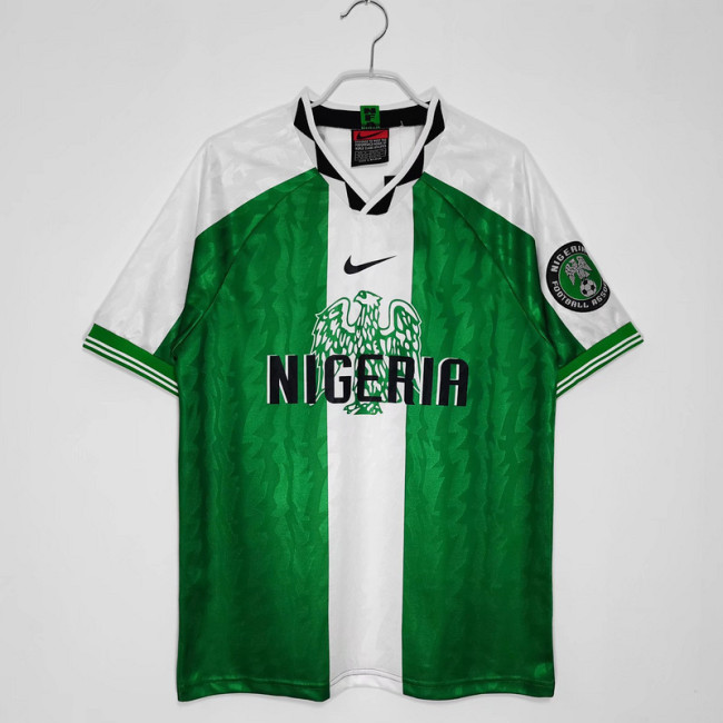 1996 Nigeria Home  Retro Jersey