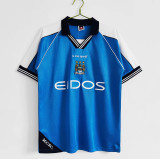 1999∕01 Manchester City Home  Retro Jersey