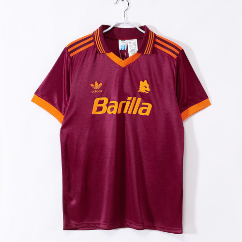 1992∕94 As Roma Home  Retro Jersey