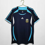 2006 Argentina Away  Retro Jersey