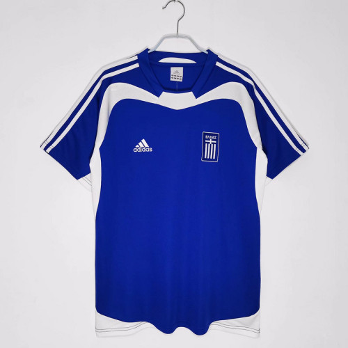 2004 Greece Home  Retro Jersey