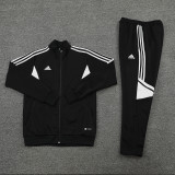 AJ03 Black Mens Jacket Suit