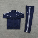 AJ19 Navy Blue Mens Jacket Suit