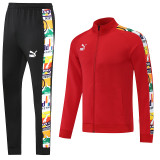 PJ01 Red Mens Jacket Suit