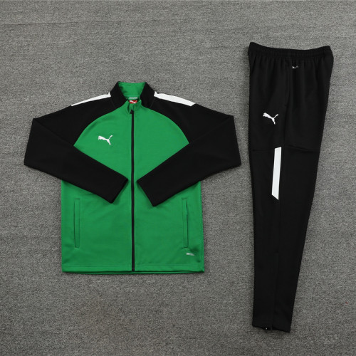 PJ06 Black Green Mens Jacket Suit