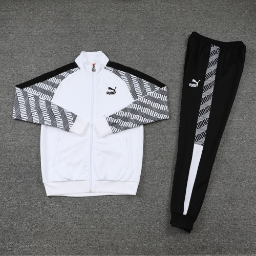 PJ02 White Mens Jacket Suit