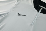 NB09 Grey MEN 1/4 Zipper TrackSuit