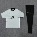 NB09 Grey MEN 1/4 Zipper TrackSuit