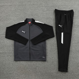 PJ06 Black Grey Mens Jacket Suit