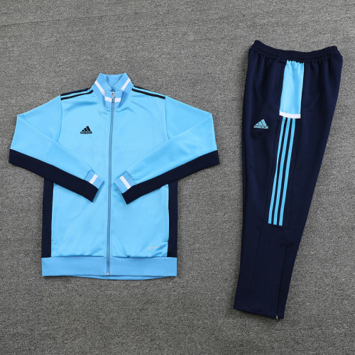 AJ06 Sky Blue Mens Jacket Suit