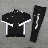 AJ06 Black Mens Jacket Suit