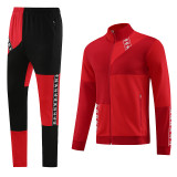 AJ12 Red Mens Jacket Suit