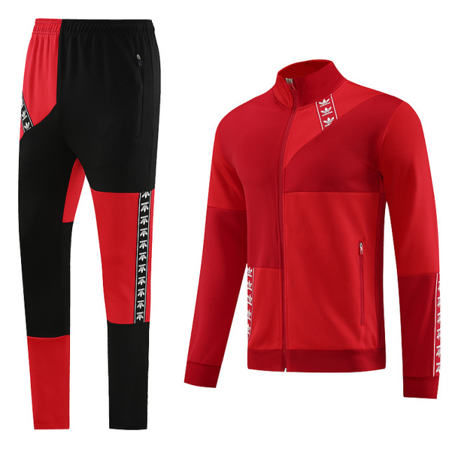 AJ12 Red Mens Jacket Suit