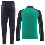 AJ13 Green Mens Jacket Suit