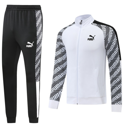 PJ02 White Mens Jacket Suit