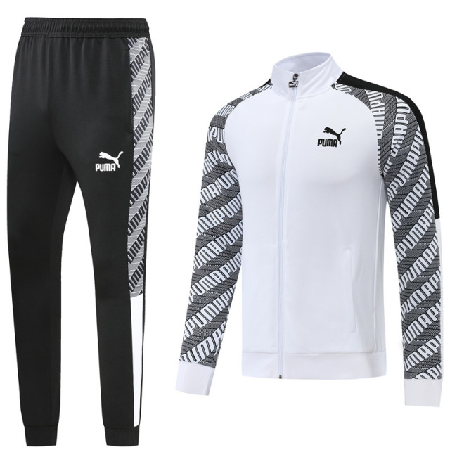 PJ02 White Mens Jacket Suit