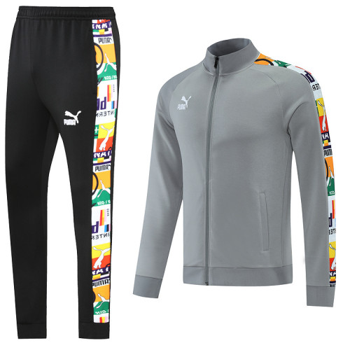PJ01 Grey Mens Jacket Suit