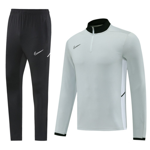 NB09 Grey MEN 1/4 Zipper TrackSuit