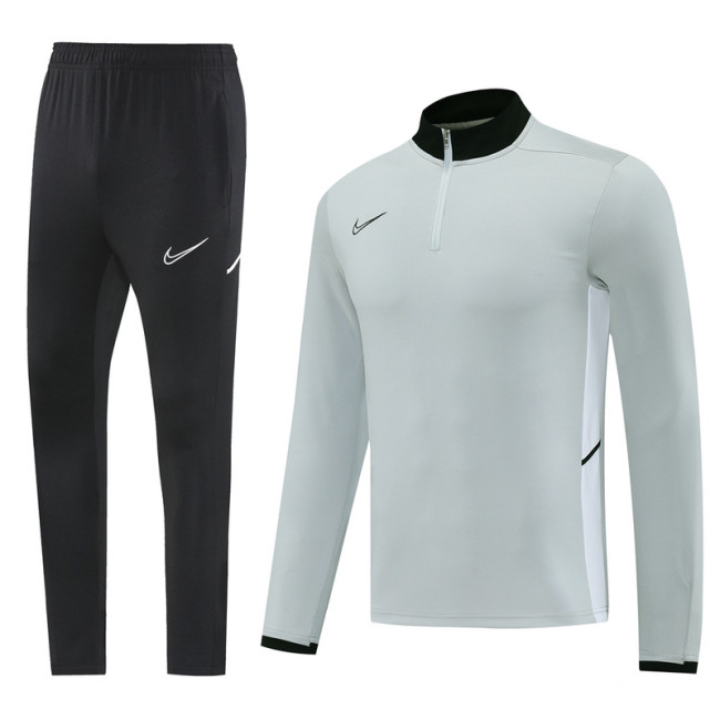 NB09 Grey MEN 1/4 Zipper TrackSuit