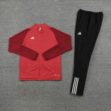 AJ07 Red Mens Jacket Suit