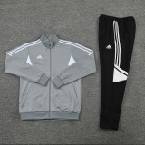 AJ03 Grey Mens Jacket Suit