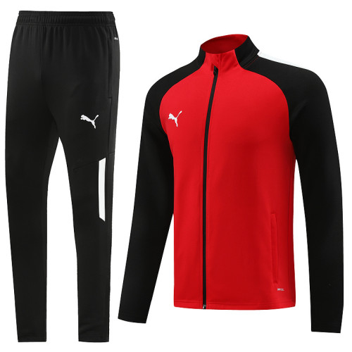 PJ06 Black Red Mens Jacket Suit