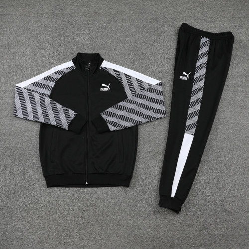 PJ02 Black Mens Jacket Suit