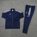 AJ02 Navy Blue Mens Jacket Suit