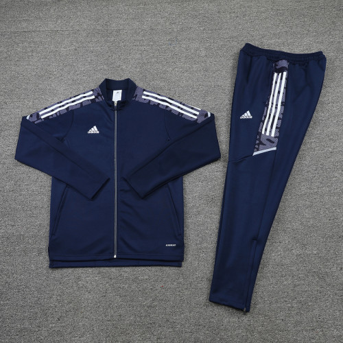 AJ02 Navy Blue Mens Jacket Suit