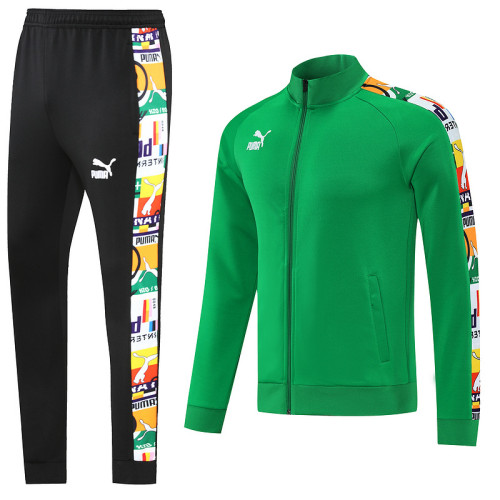 PJ01 Green Mens Jacket Suit