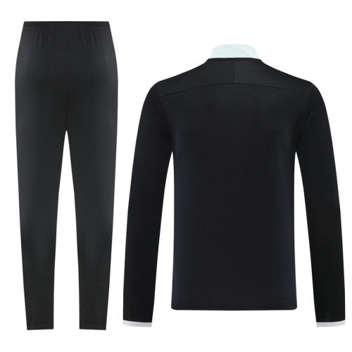 NB09 Black MEN 1/4 Zipper TrackSuit