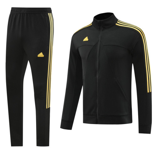 AJ20 Black Mens Jacket Suit
