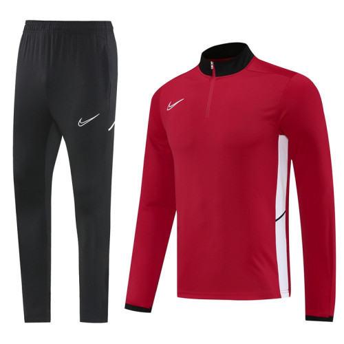 NB09 Black MEN 1/4 Zipper TrackSuit