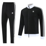 AJ21 Black Mens Jacket Suit