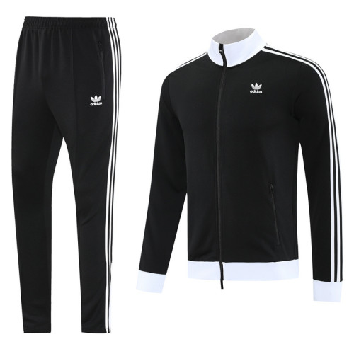 AJ21 Black Mens Jacket Suit