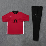 NB09 Black MEN 1/4 Zipper TrackSuit