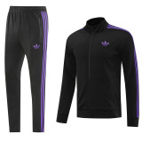 AJ19 Black Mens Jacket Suit